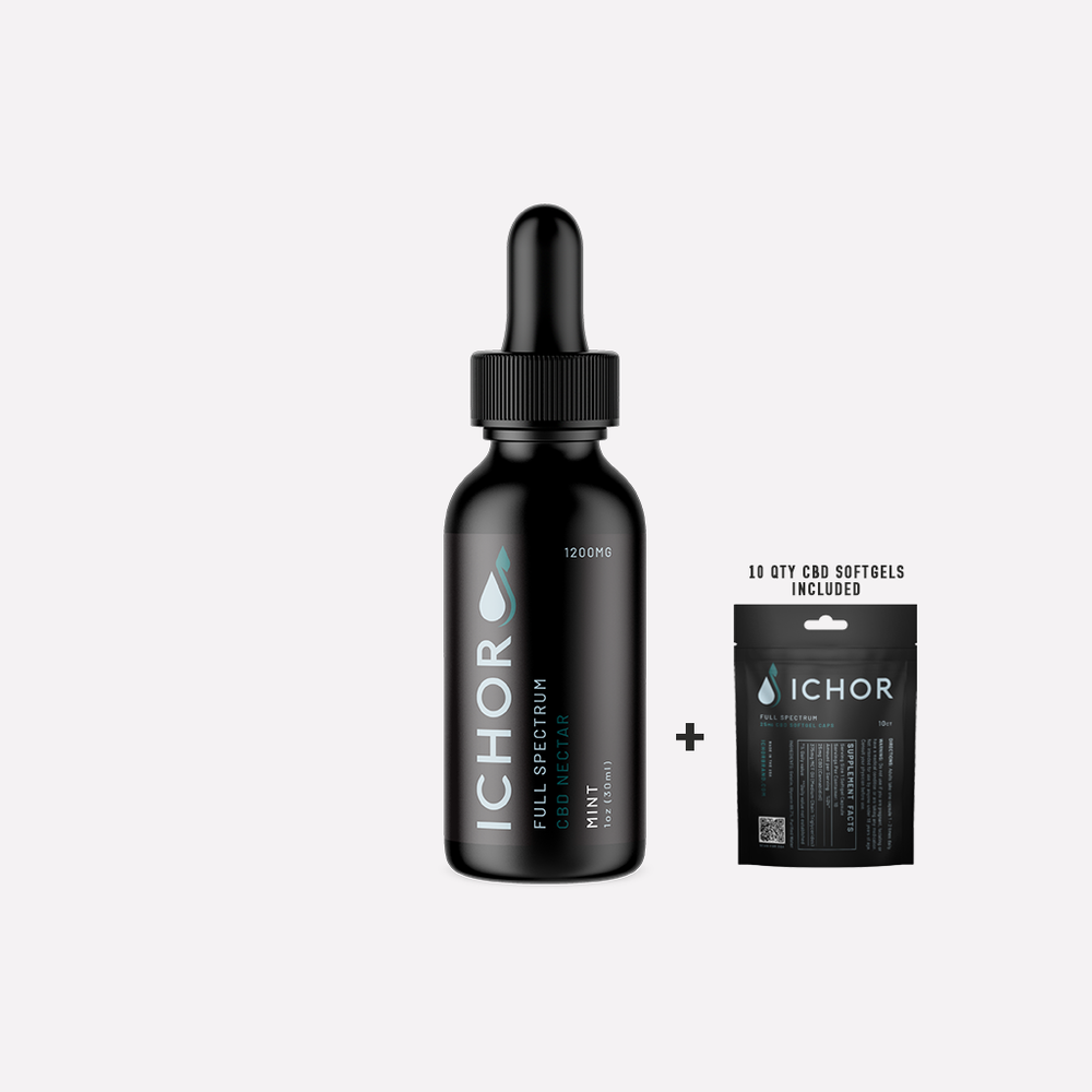 ichor 1200 tincture WITH SOFTGELS